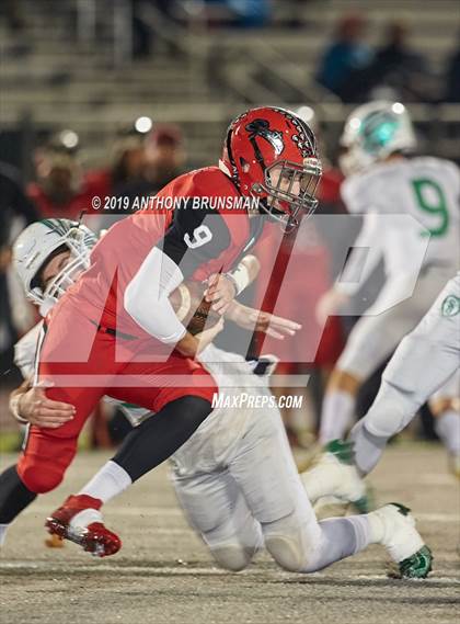 Thumbnail 2 in St. Bernard's vs. East Nicolaus (CIF Regional 6-AA Final) photogallery.