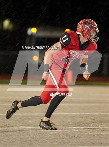 Thumbnail 1 in St. Bernard's vs. East Nicolaus (CIF Regional 6-AA Final) photogallery.