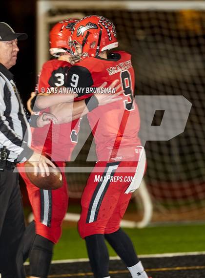 Thumbnail 1 in St. Bernard's vs. East Nicolaus (CIF Regional 6-AA Final) photogallery.