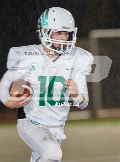 Thumbnail 2 in St. Bernard's vs. East Nicolaus (CIF Regional 6-AA Final) photogallery.