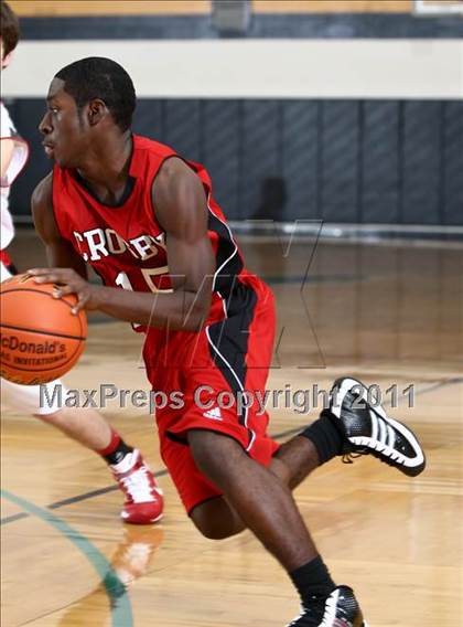 Thumbnail 2 in Crosby vs Memorial (McDonald's Texas Invitational)  photogallery.
