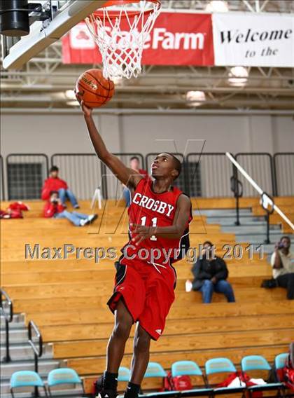 Thumbnail 1 in Crosby vs Memorial (McDonald's Texas Invitational)  photogallery.