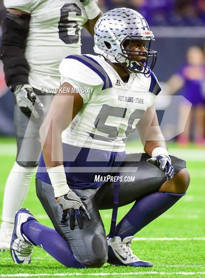 Thumbnail 2 in West Orange-Stark vs Navarro (UIL 4A Divison 2 Semifinal) photogallery.