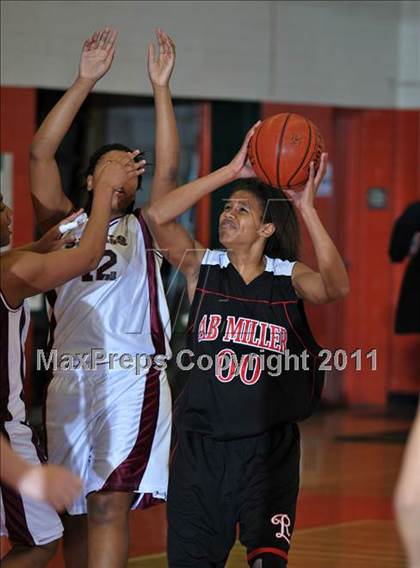 Thumbnail 2 in Cimarron-Memorial vs. Miller (Lady Bears Holiday Classic Consolation Final) photogallery.