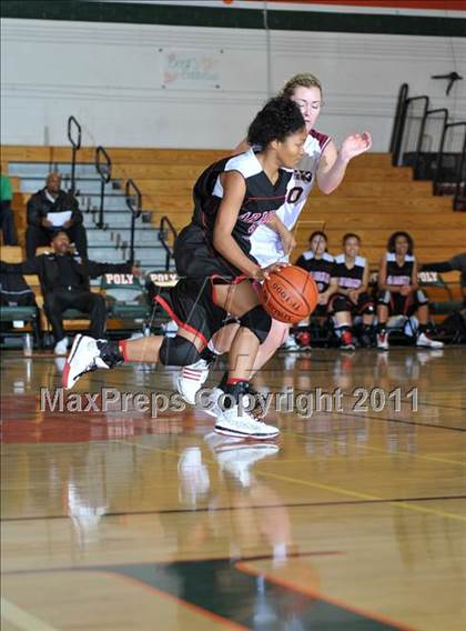 Thumbnail 3 in Cimarron-Memorial vs. Miller (Lady Bears Holiday Classic Consolation Final) photogallery.