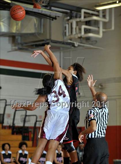 Thumbnail 2 in Cimarron-Memorial vs. Miller (Lady Bears Holiday Classic Consolation Final) photogallery.