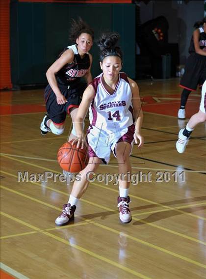 Thumbnail 2 in Cimarron-Memorial vs. Miller (Lady Bears Holiday Classic Consolation Final) photogallery.