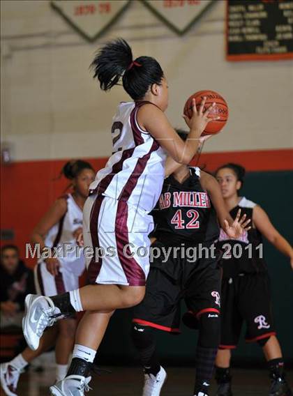 Thumbnail 3 in Cimarron-Memorial vs. Miller (Lady Bears Holiday Classic Consolation Final) photogallery.