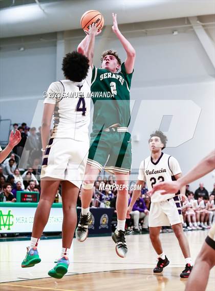 Thumbnail 1 in Valencia vs St. Bonaventure (CIF SS Division 4AA Championship) photogallery.