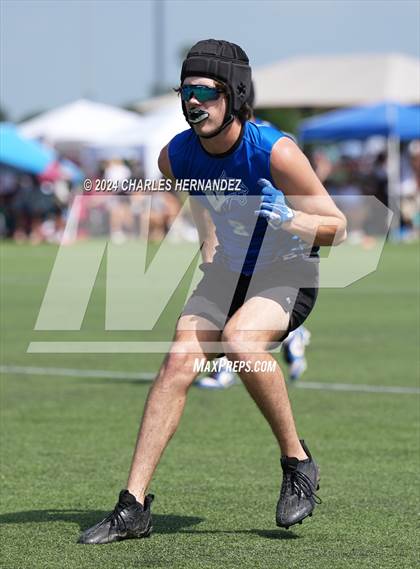 Thumbnail 2 in Somerset vs Whitney (Texas 7 on 7 State Tournament) photogallery.