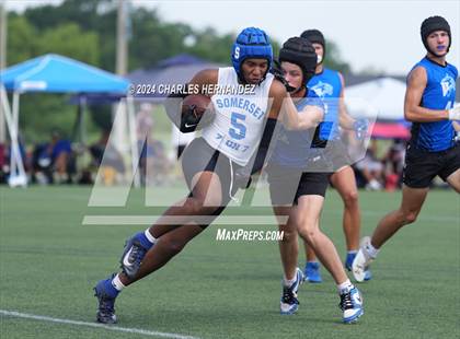 Thumbnail 2 in Somerset vs Whitney (Texas 7 on 7 State Tournament) photogallery.