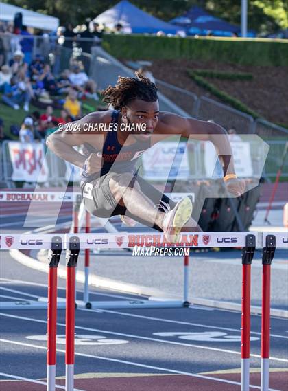 Thumbnail 3 in CIF State Championships (100m Hurdles FInals) photogallery.