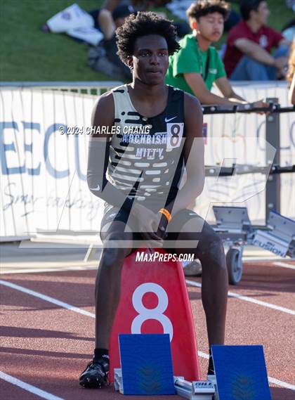 Thumbnail 2 in CIF State Championships (100m Hurdles FInals) photogallery.