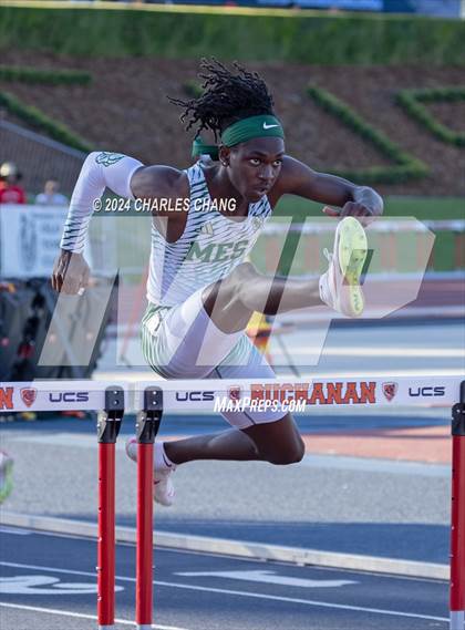 Thumbnail 1 in CIF State Championships (100m Hurdles FInals) photogallery.