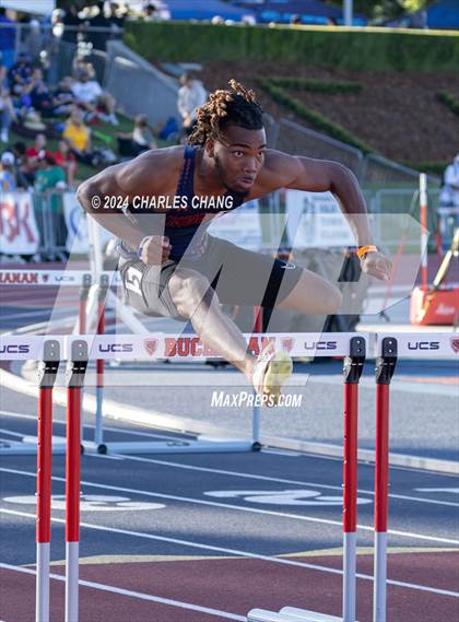 Thumbnail 1 in CIF State Championships (100m Hurdles FInals) photogallery.