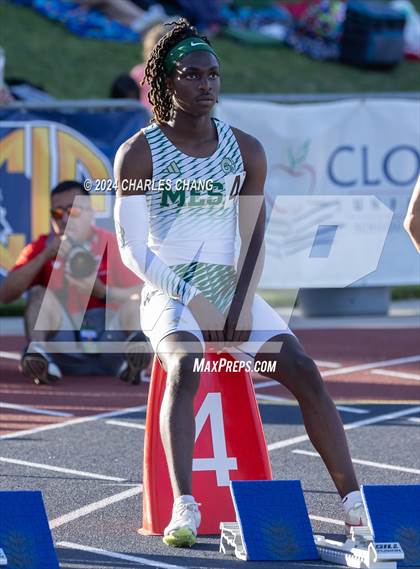 Thumbnail 2 in CIF State Championships (100m Hurdles FInals) photogallery.