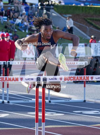 Thumbnail 2 in CIF State Championships (100m Hurdles FInals) photogallery.