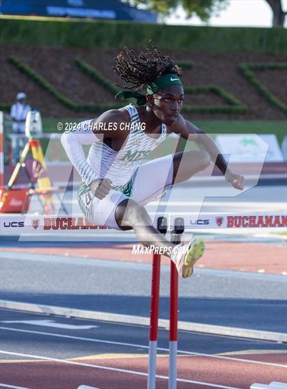 Thumbnail 3 in CIF State Championships (100m Hurdles FInals) photogallery.