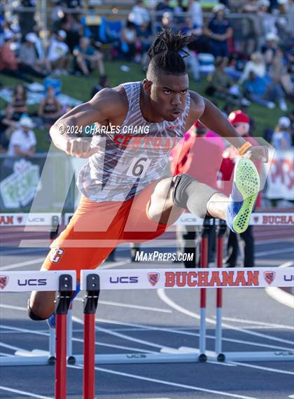 Thumbnail 3 in CIF State Championships (100m Hurdles FInals) photogallery.