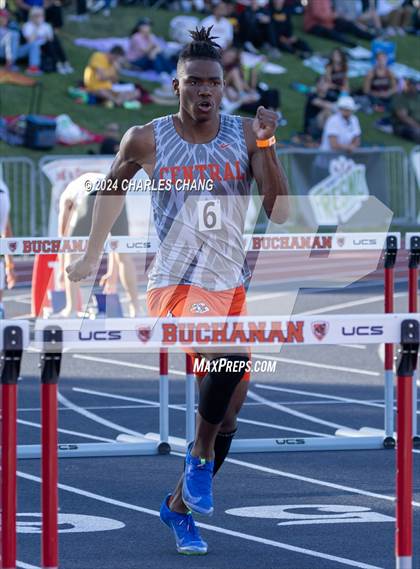 Thumbnail 2 in CIF State Championships (100m Hurdles FInals) photogallery.