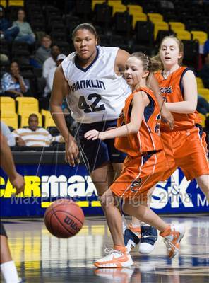 Thumbnail 2 in Franklin vs. Bland (VHSL  A D1 Semifinal) photogallery.