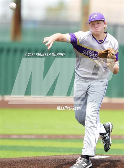 Thumbnail 3 in Melissa vs Alvarado (UIL 4A Area Playoff) photogallery.