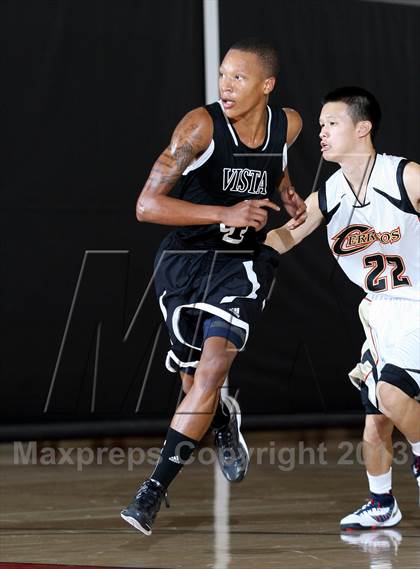 Thumbnail 3 in Vista vs. Cerritos (Charlie Wilkins Memorial Tournament) photogallery.