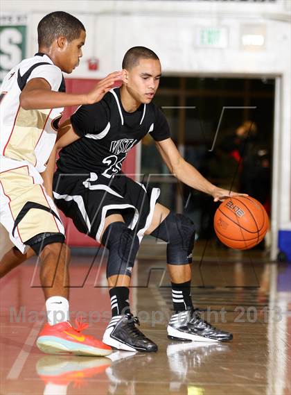 Thumbnail 2 in Vista vs. Cerritos (Charlie Wilkins Memorial Tournament) photogallery.