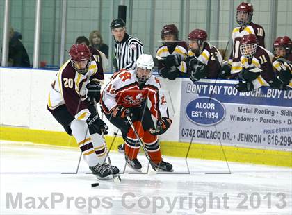 Thumbnail 1 in Dexter vs. Portage Northern (Jenison Tournament) photogallery.