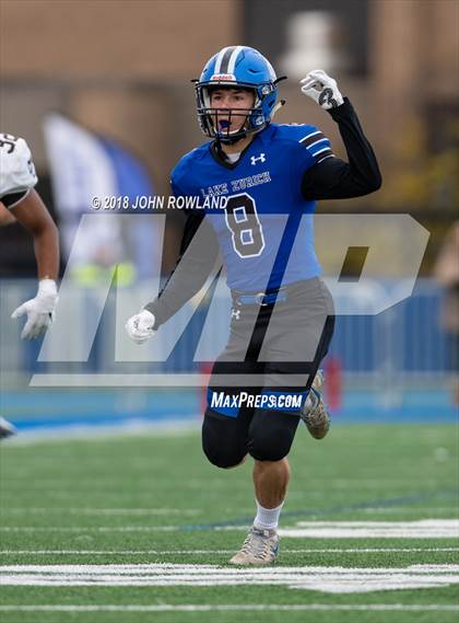 Thumbnail 3 in Chicago Mt. Carmel @ Lake Zurich (IHSA 7A 2nd Round Playoff) photogallery.