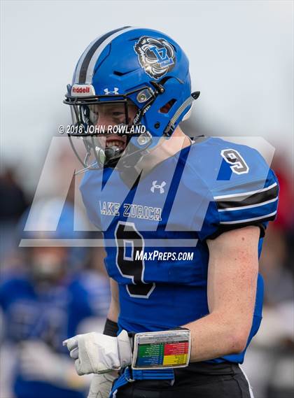 Thumbnail 2 in Chicago Mt. Carmel @ Lake Zurich (IHSA 7A 2nd Round Playoff) photogallery.