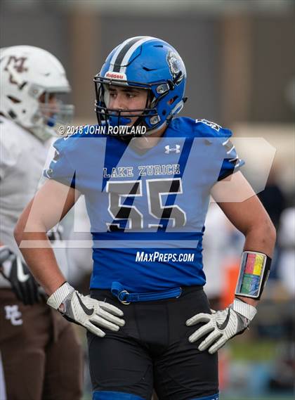 Thumbnail 2 in Chicago Mt. Carmel @ Lake Zurich (IHSA 7A 2nd Round Playoff) photogallery.