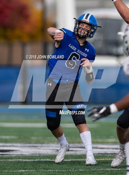 Thumbnail 3 in Chicago Mt. Carmel @ Lake Zurich (IHSA 7A 2nd Round Playoff) photogallery.