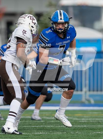 Thumbnail 1 in Chicago Mt. Carmel @ Lake Zurich (IHSA 7A 2nd Round Playoff) photogallery.