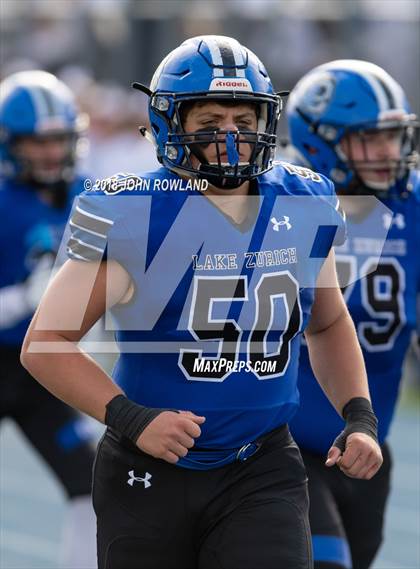 Thumbnail 3 in Chicago Mt. Carmel @ Lake Zurich (IHSA 7A 2nd Round Playoff) photogallery.