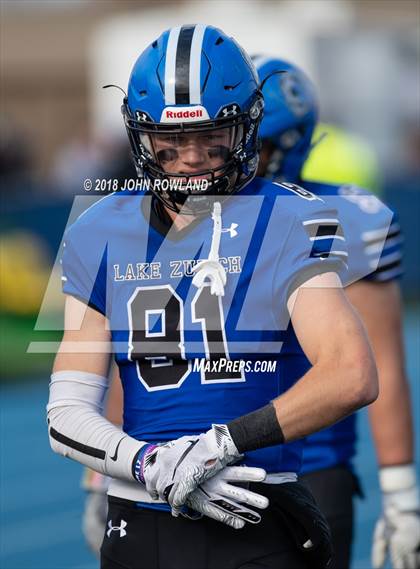 Thumbnail 2 in Chicago Mt. Carmel @ Lake Zurich (IHSA 7A 2nd Round Playoff) photogallery.