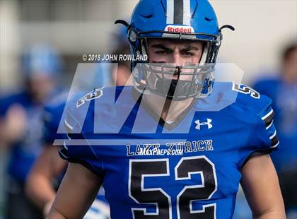 Thumbnail 2 in Chicago Mt. Carmel @ Lake Zurich (IHSA 7A 2nd Round Playoff) photogallery.