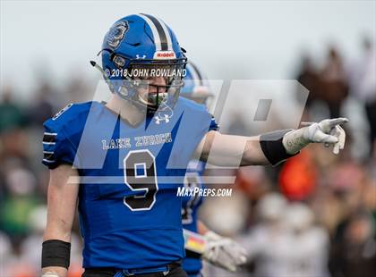 Thumbnail 3 in Chicago Mt. Carmel @ Lake Zurich (IHSA 7A 2nd Round Playoff) photogallery.