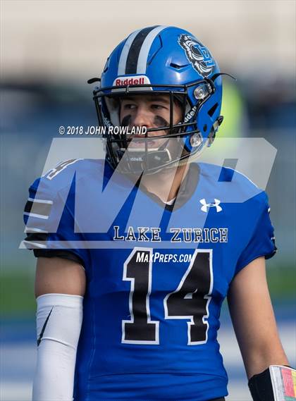 Thumbnail 3 in Chicago Mt. Carmel @ Lake Zurich (IHSA 7A 2nd Round Playoff) photogallery.