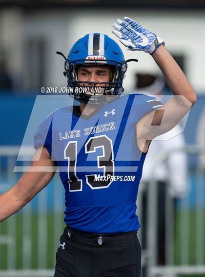 Thumbnail 3 in Chicago Mt. Carmel @ Lake Zurich (IHSA 7A 2nd Round Playoff) photogallery.