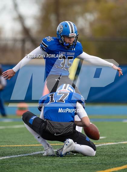 Thumbnail 3 in Chicago Mt. Carmel @ Lake Zurich (IHSA 7A 2nd Round Playoff) photogallery.