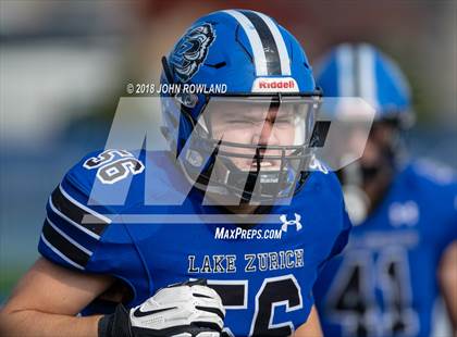 Thumbnail 1 in Chicago Mt. Carmel @ Lake Zurich (IHSA 7A 2nd Round Playoff) photogallery.