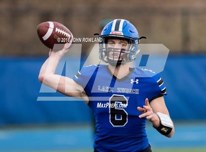 Thumbnail 1 in Chicago Mt. Carmel @ Lake Zurich (IHSA 7A 2nd Round Playoff) photogallery.