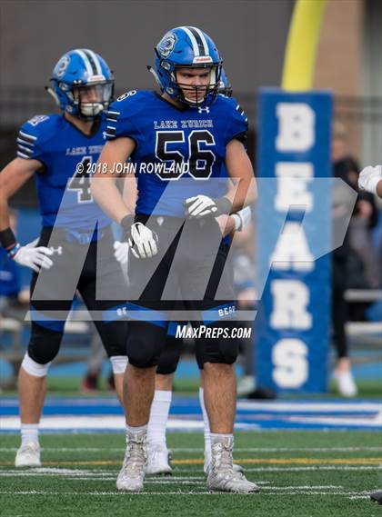Thumbnail 3 in Chicago Mt. Carmel @ Lake Zurich (IHSA 7A 2nd Round Playoff) photogallery.