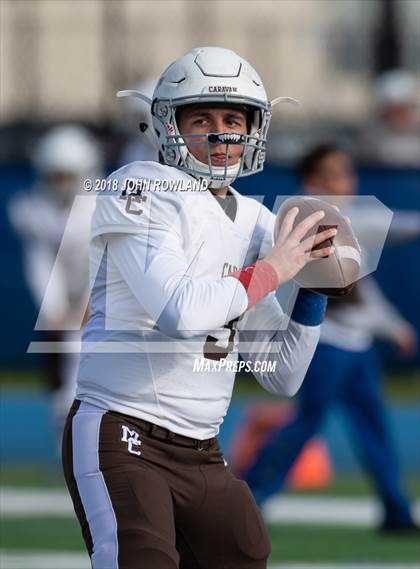 Thumbnail 1 in Chicago Mt. Carmel @ Lake Zurich (IHSA 7A 2nd Round Playoff) photogallery.