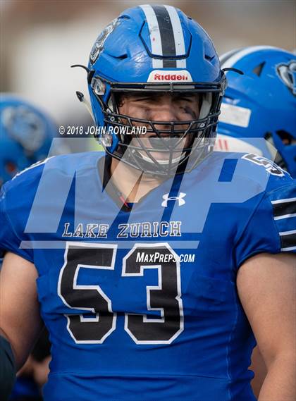 Thumbnail 1 in Chicago Mt. Carmel @ Lake Zurich (IHSA 7A 2nd Round Playoff) photogallery.