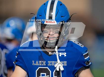 Thumbnail 3 in Chicago Mt. Carmel @ Lake Zurich (IHSA 7A 2nd Round Playoff) photogallery.