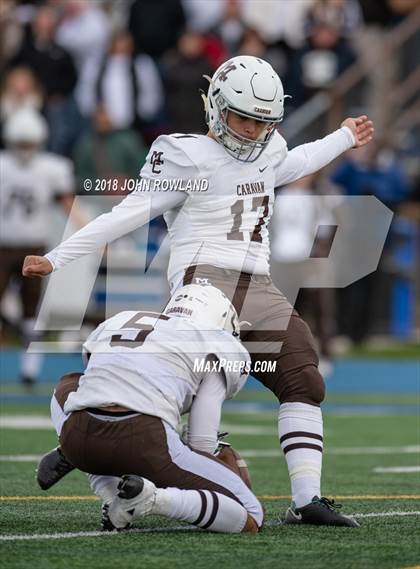 Thumbnail 2 in Chicago Mt. Carmel @ Lake Zurich (IHSA 7A 2nd Round Playoff) photogallery.