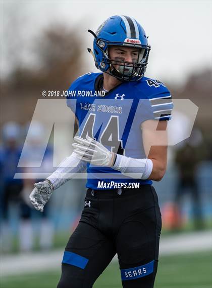 Thumbnail 3 in Chicago Mt. Carmel @ Lake Zurich (IHSA 7A 2nd Round Playoff) photogallery.