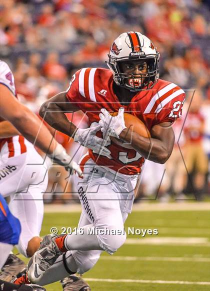 Thumbnail 1 in New Palestine vs. Whiteland (Horseshoe Classic) photogallery.